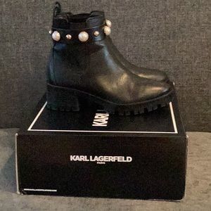 Karl Lagerfeld Booties size 5